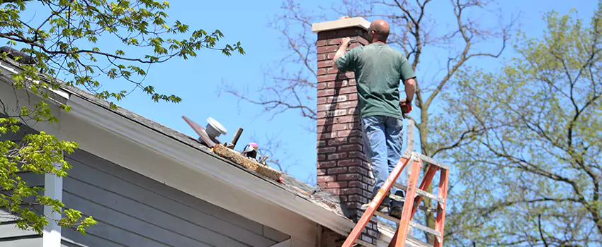 Vinyl and PVC Chimney Flashing Installation in Mercedes, TX