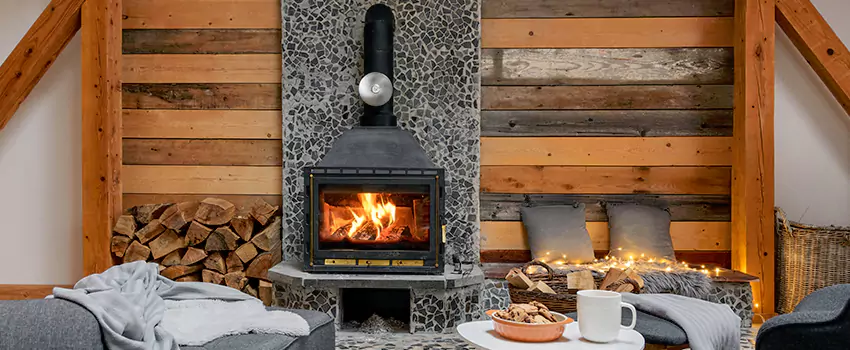 Thelin Hearth Products Direct Vent Gas Stove Fireplace Inspection in Mercedes, Texas
